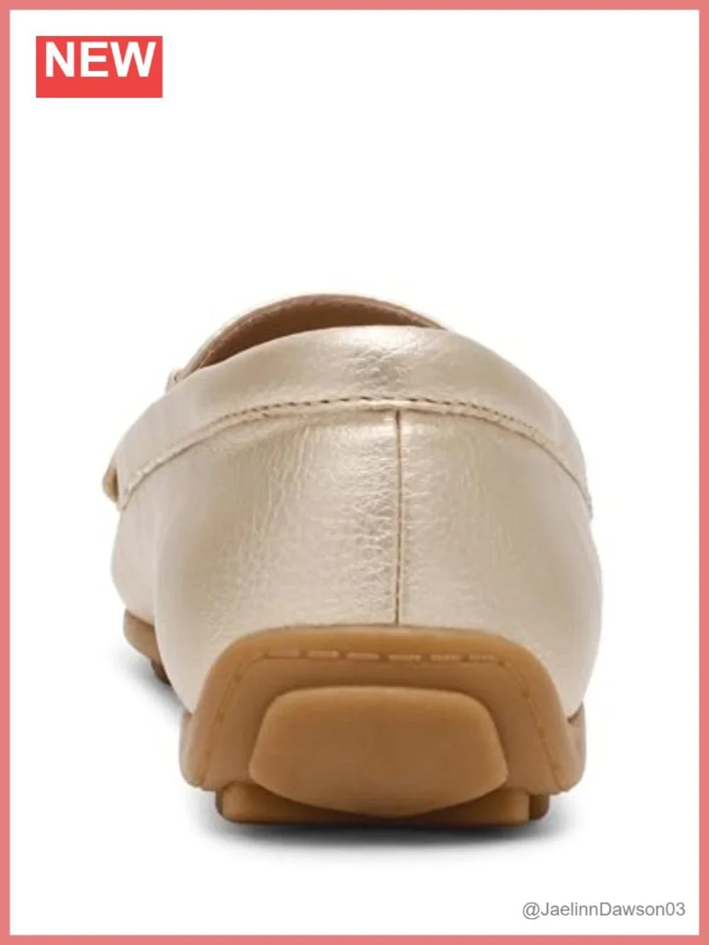 Faux Leather Driving Loafer Moc Toe Slip-On Comfort Women's Shoes